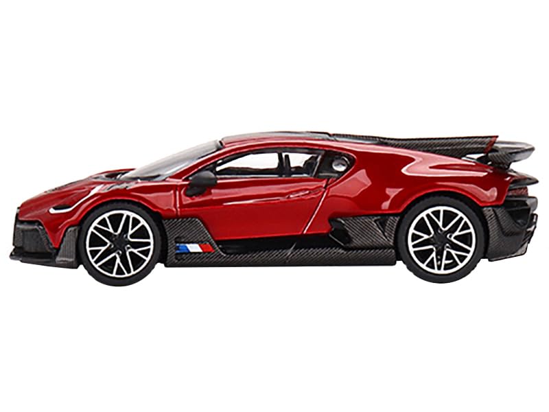 Amazon.com: Bugatti Divo Red Metallic and Carbon Limited Edition